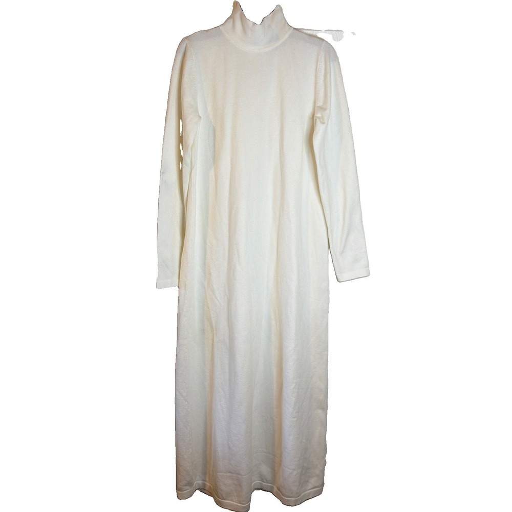 Tuckernuck Ivory Turtleneck Long Sleeve Dress Size XS